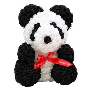 Панда из роз (40 см)